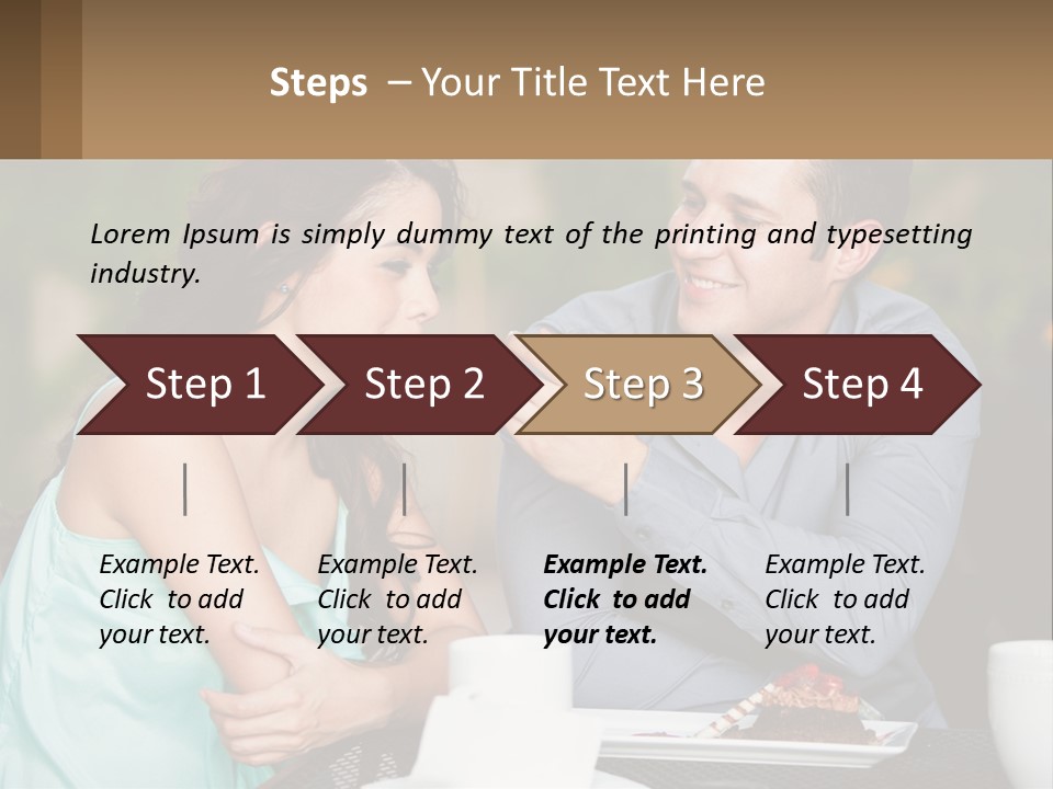 Sea Peaceful Coastal PowerPoint Template