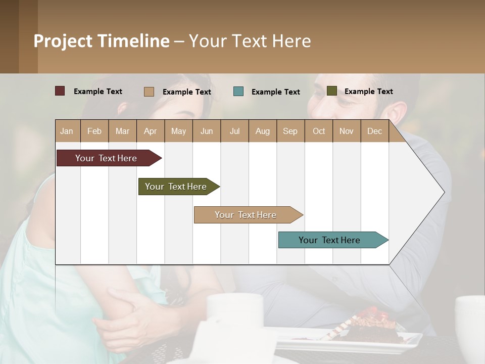 Sea Peaceful Coastal PowerPoint Template