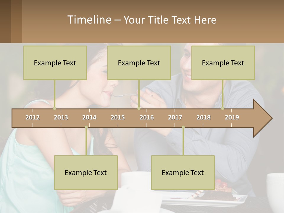 Sea Peaceful Coastal PowerPoint Template