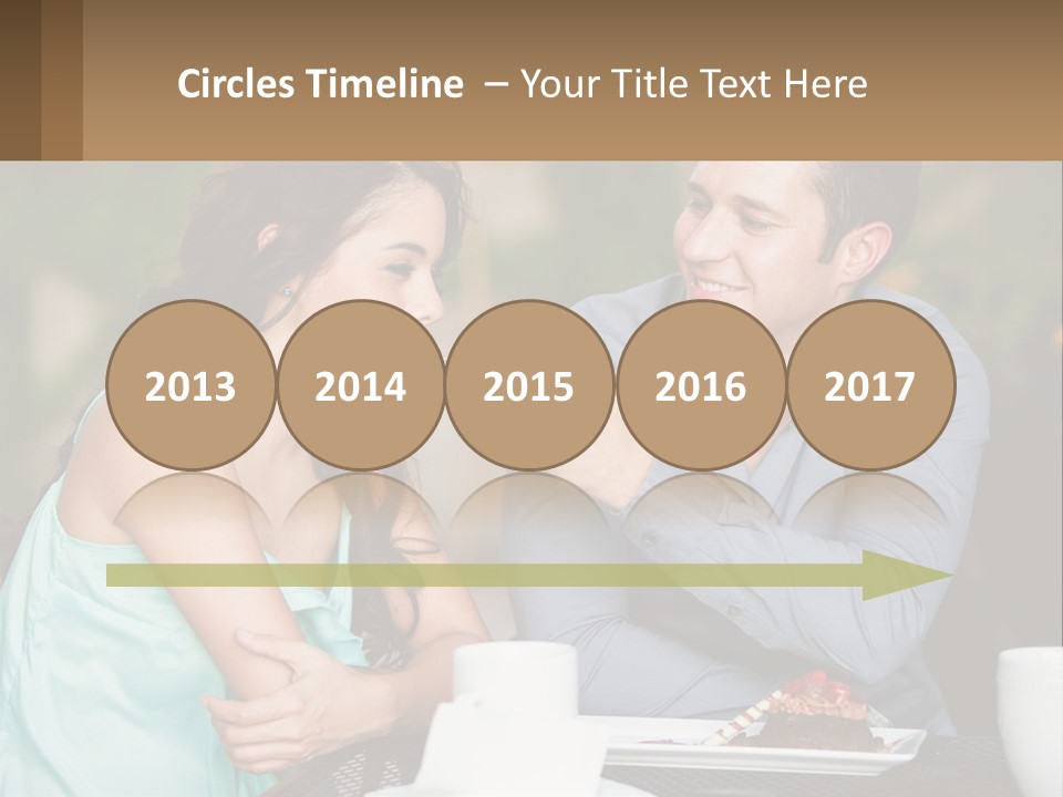 Sea Peaceful Coastal PowerPoint Template