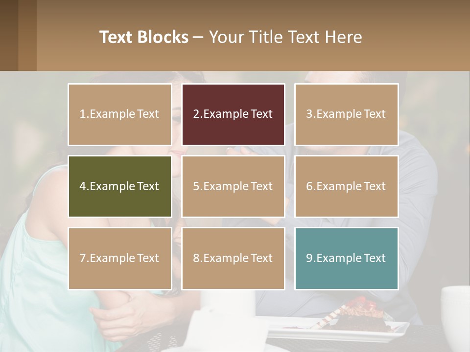 Sea Peaceful Coastal PowerPoint Template