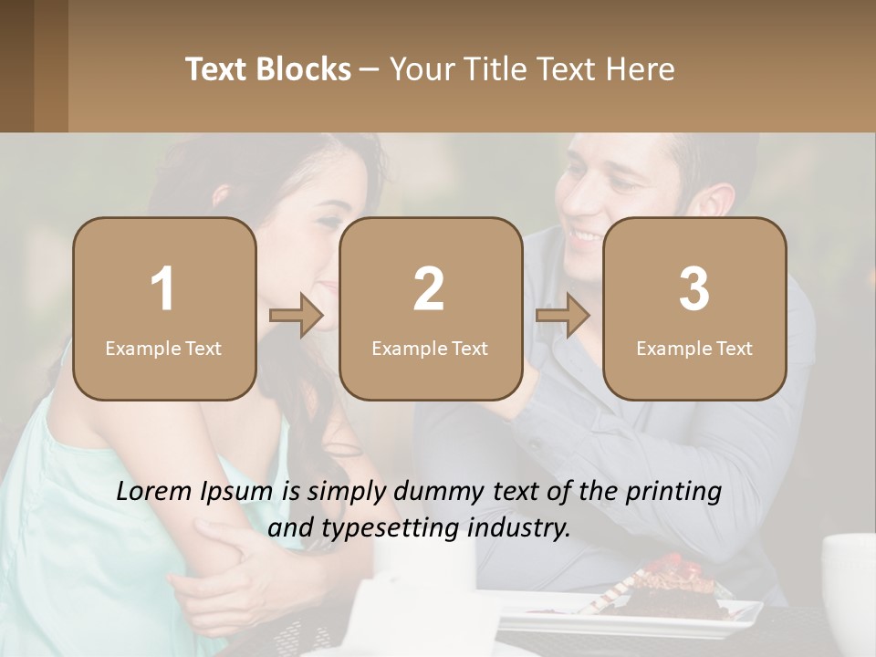 Sea Peaceful Coastal PowerPoint Template