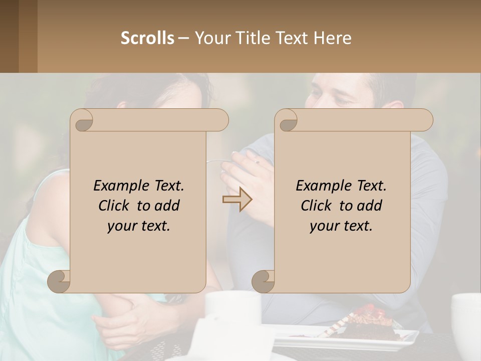 Sea Peaceful Coastal PowerPoint Template