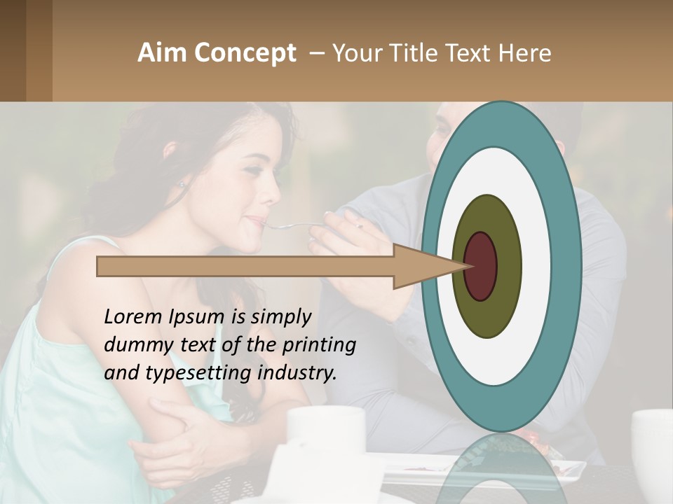 Sea Peaceful Coastal PowerPoint Template