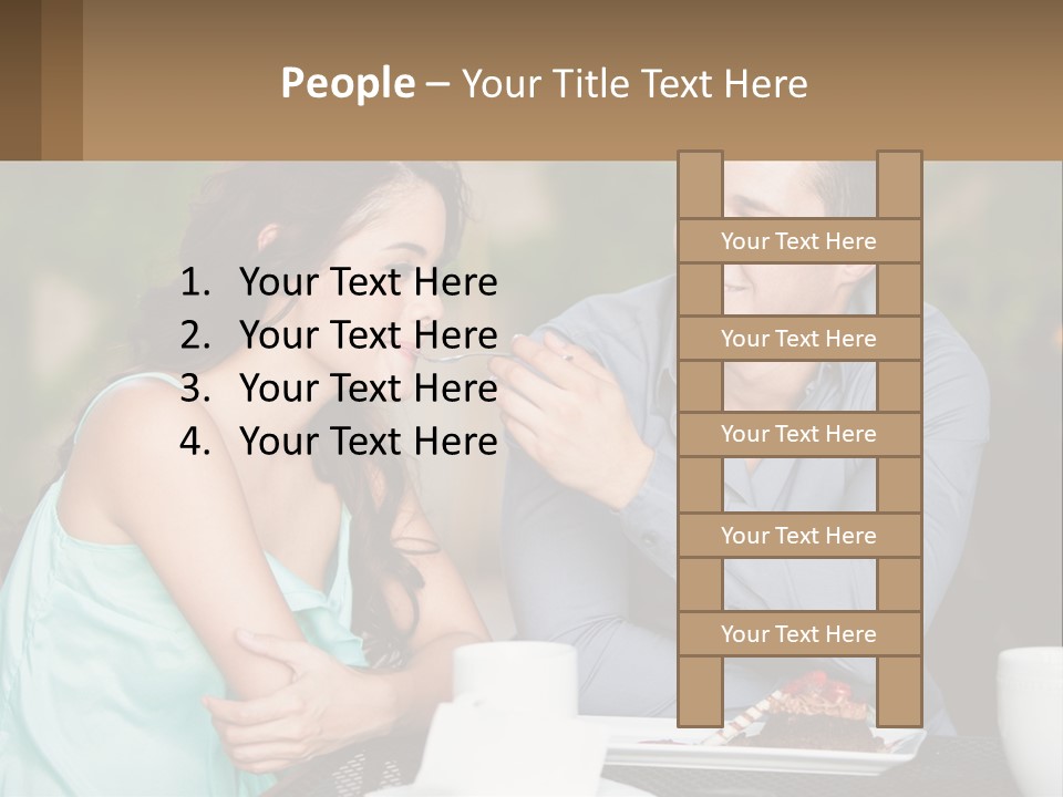 Sea Peaceful Coastal PowerPoint Template