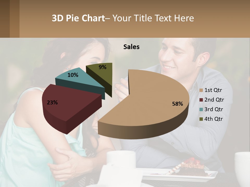 Sea Peaceful Coastal PowerPoint Template