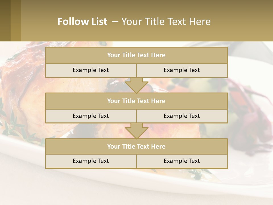 Daughter Elderly Sunrise PowerPoint Template