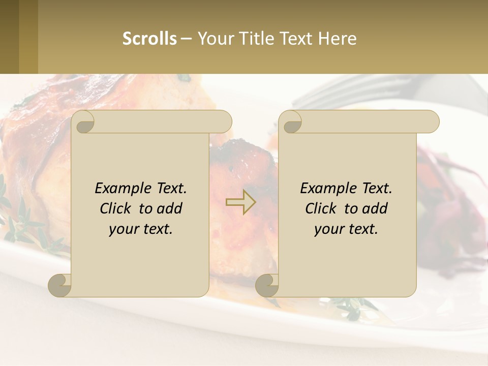 Daughter Elderly Sunrise PowerPoint Template