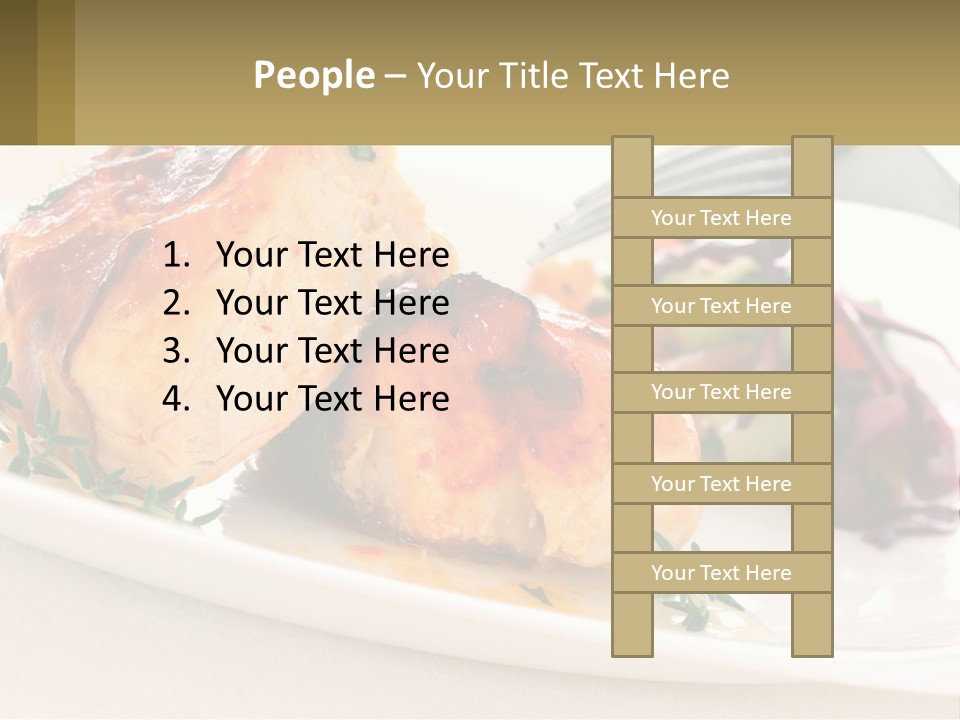 Daughter Elderly Sunrise PowerPoint Template