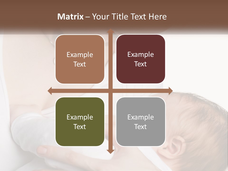 Senior Elderly White PowerPoint Template