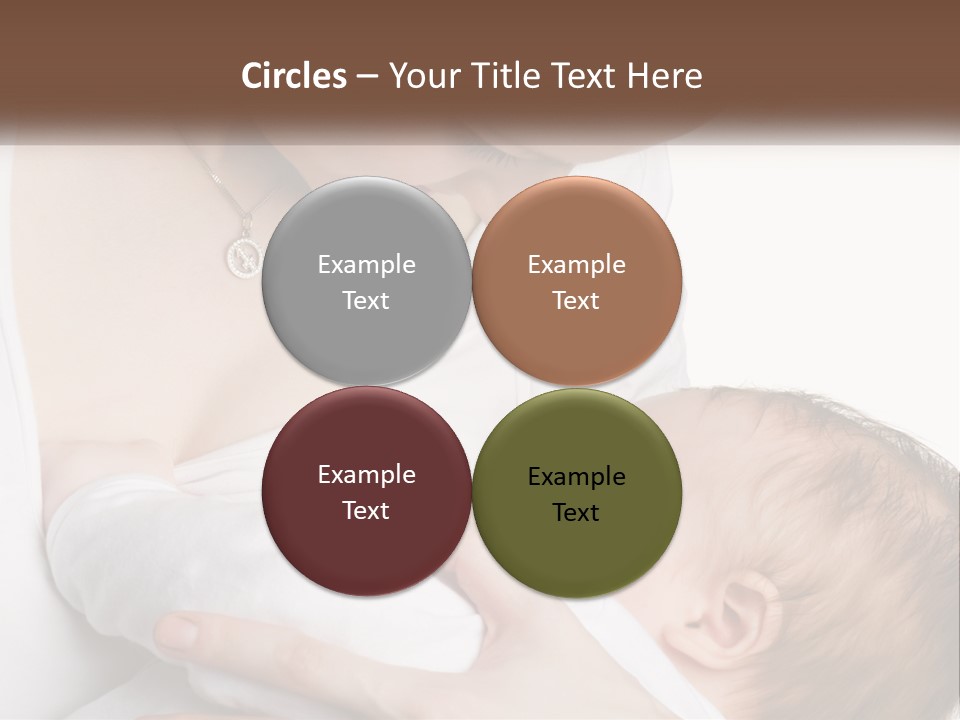 Senior Elderly White PowerPoint Template