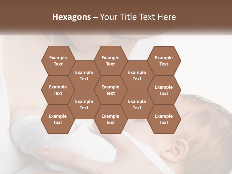 Senior Elderly White PowerPoint Template