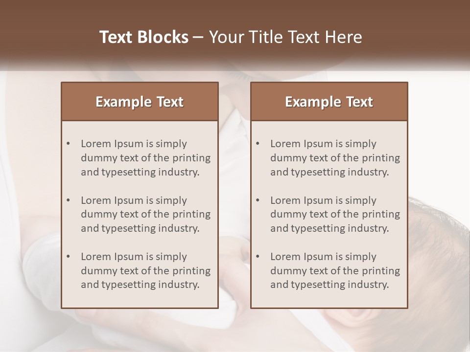 Senior Elderly White PowerPoint Template