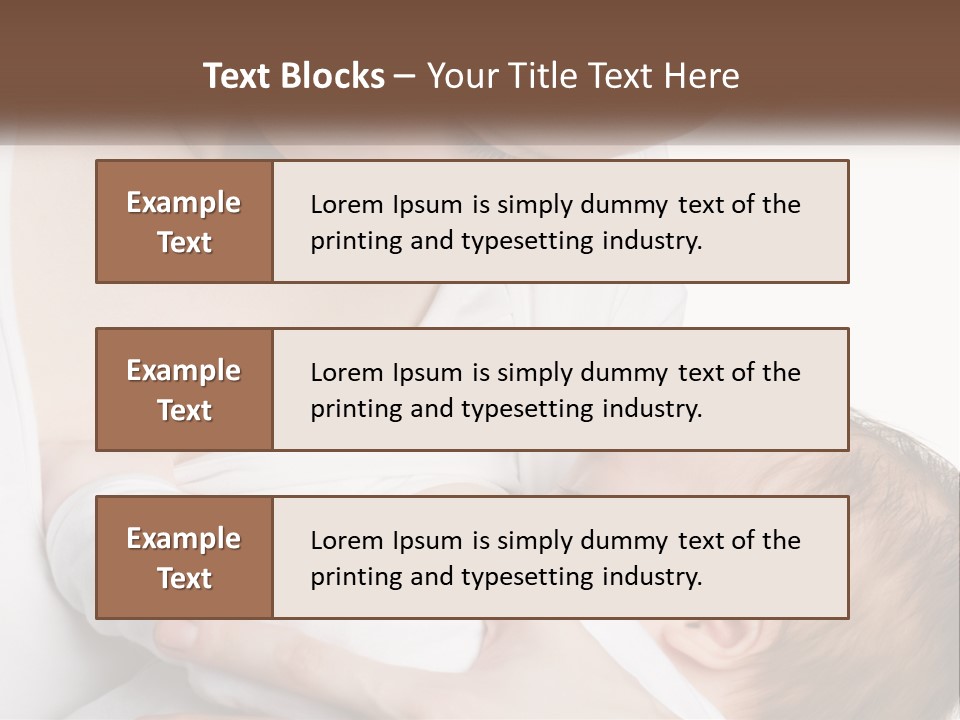 Senior Elderly White PowerPoint Template