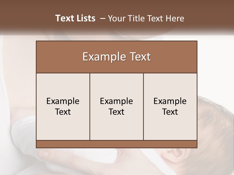 Senior Elderly White PowerPoint Template
