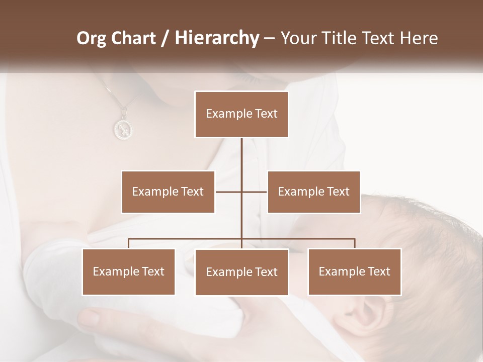 Senior Elderly White PowerPoint Template