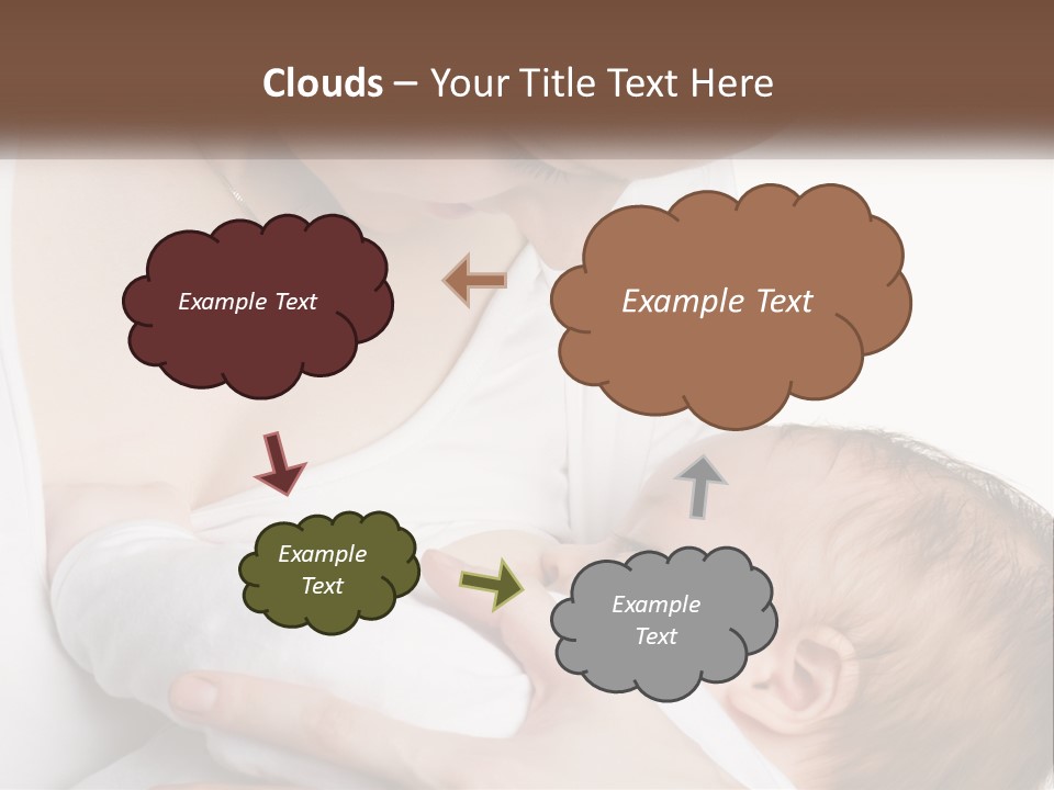 Senior Elderly White PowerPoint Template