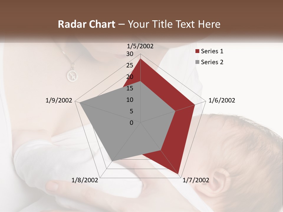 Senior Elderly White PowerPoint Template