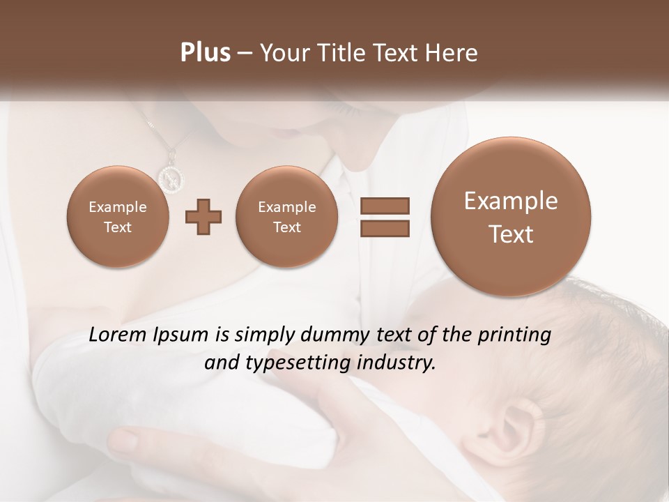 Senior Elderly White PowerPoint Template
