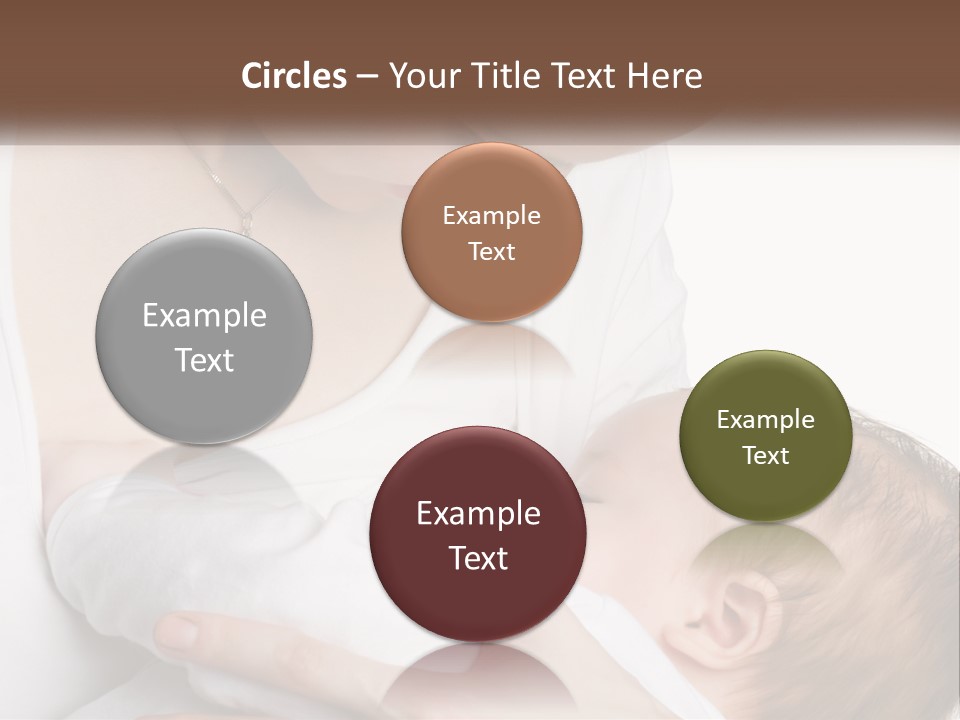 Senior Elderly White PowerPoint Template