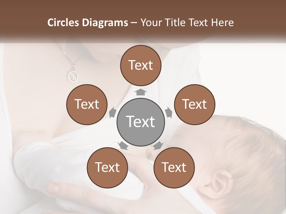 Senior Elderly White PowerPoint Template