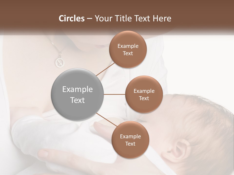 Senior Elderly White PowerPoint Template