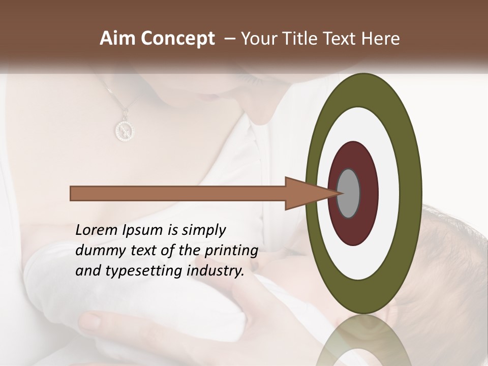 Senior Elderly White PowerPoint Template