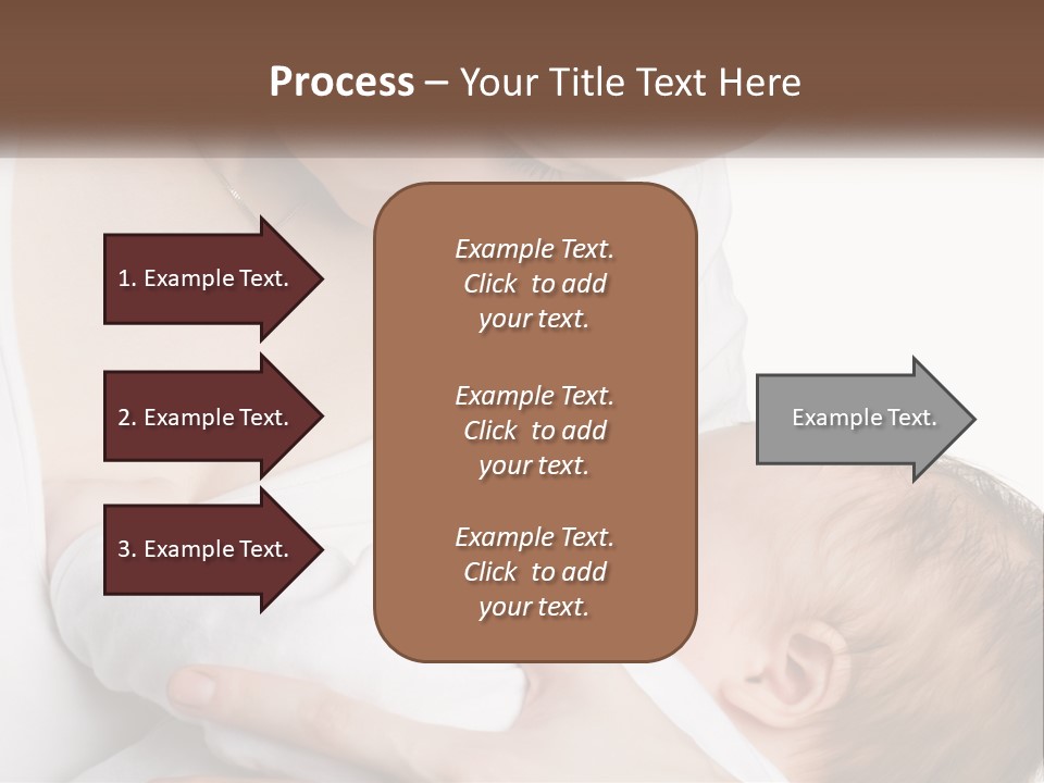 Senior Elderly White PowerPoint Template