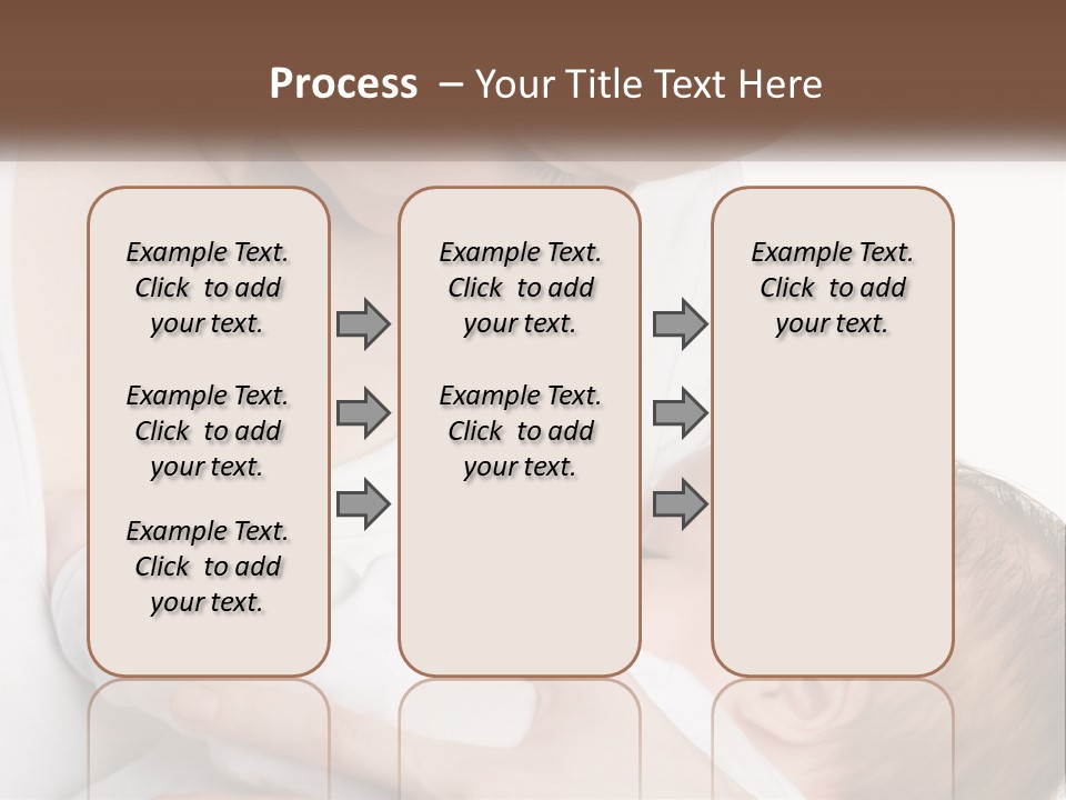 Senior Elderly White PowerPoint Template