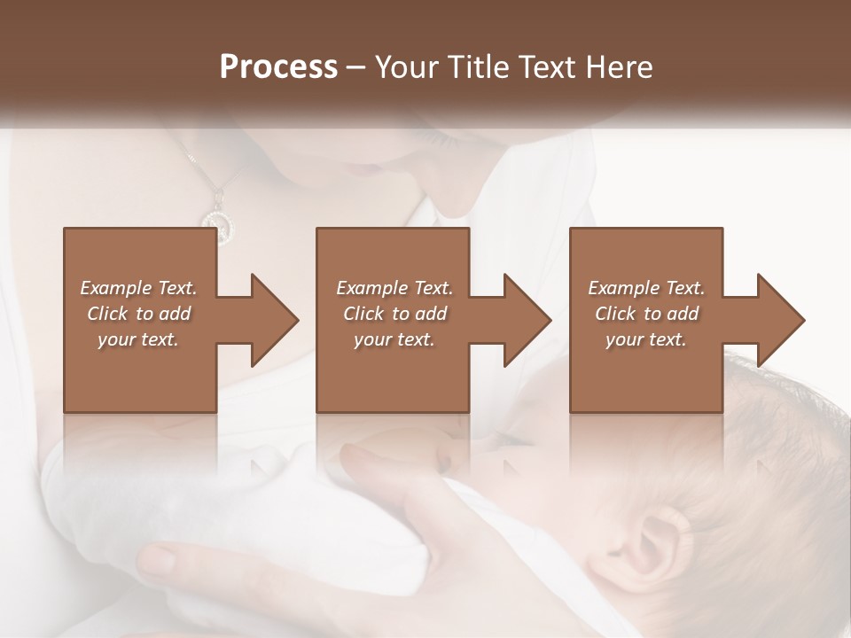 Senior Elderly White PowerPoint Template