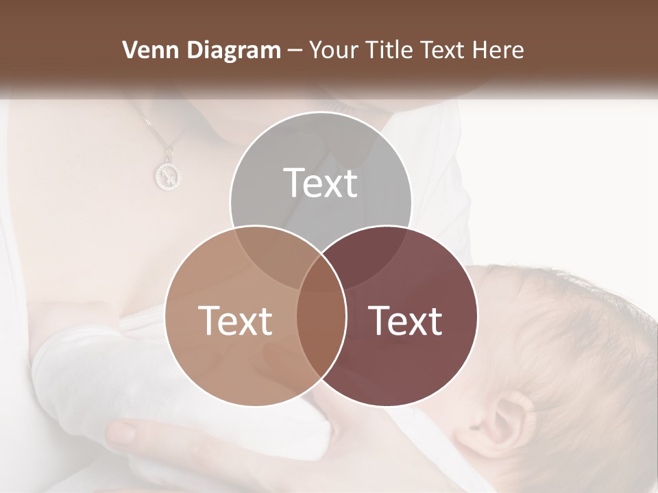 Senior Elderly White PowerPoint Template