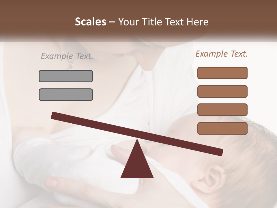 Senior Elderly White PowerPoint Template