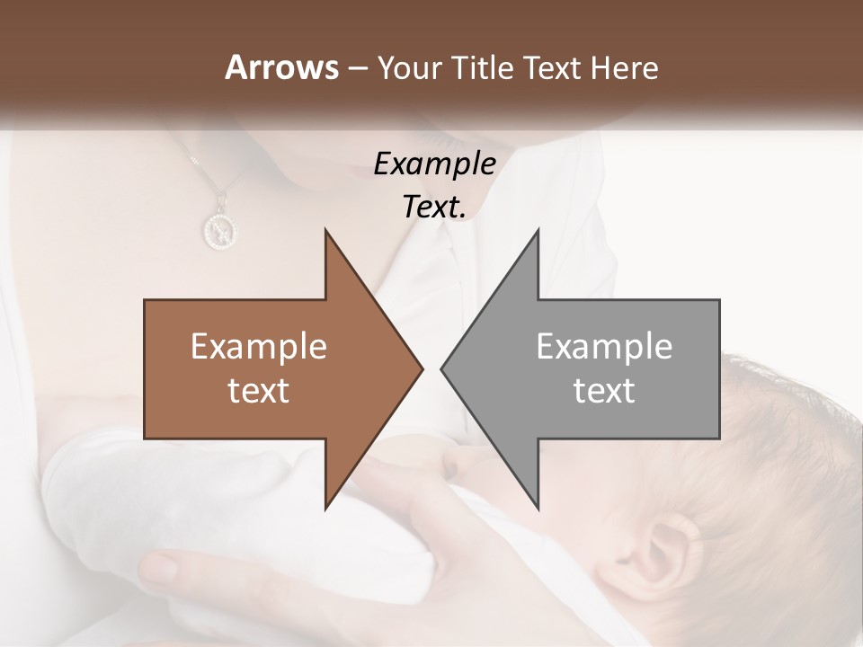 Senior Elderly White PowerPoint Template