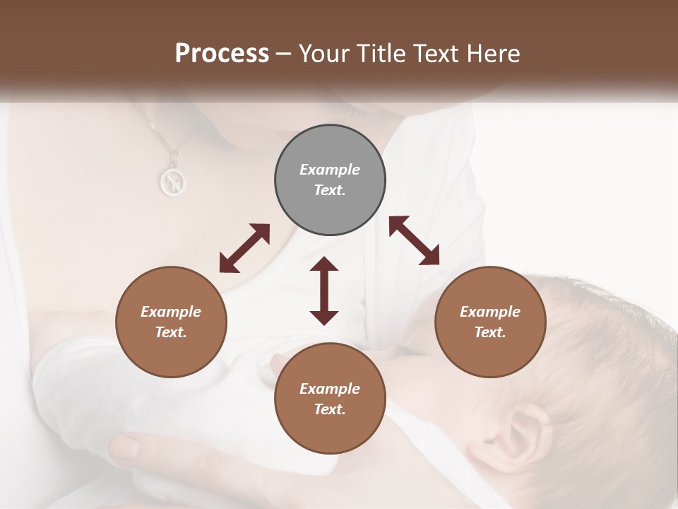 Senior Elderly White PowerPoint Template