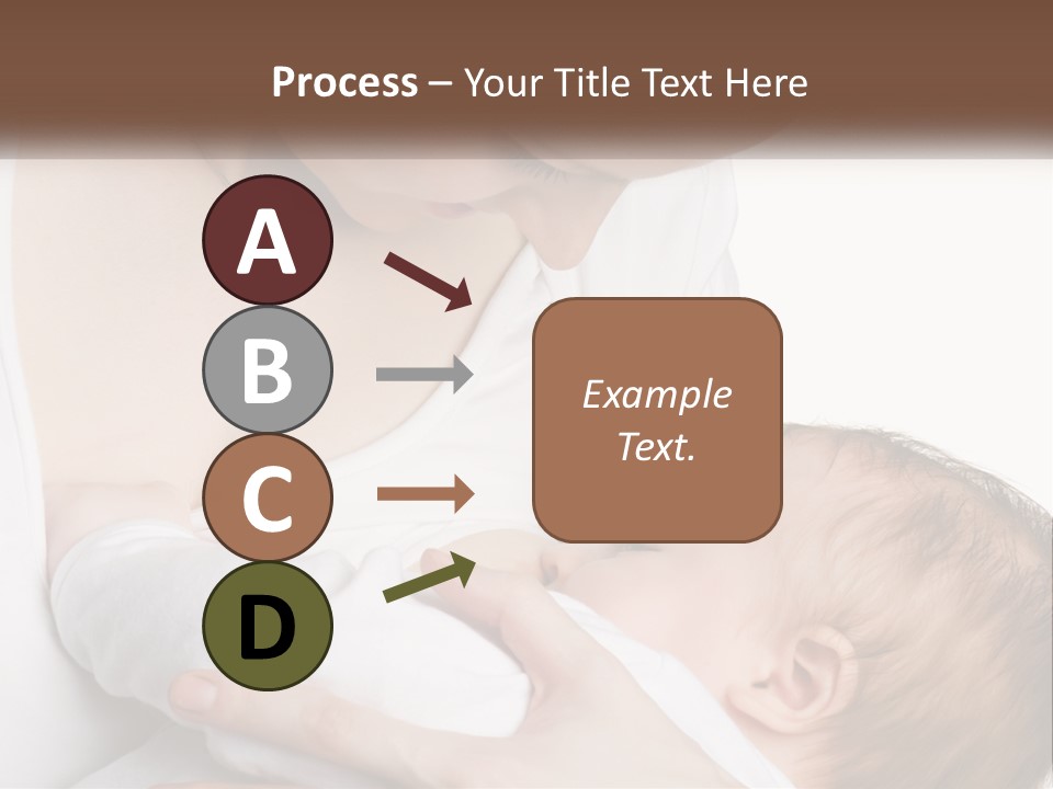 Senior Elderly White PowerPoint Template