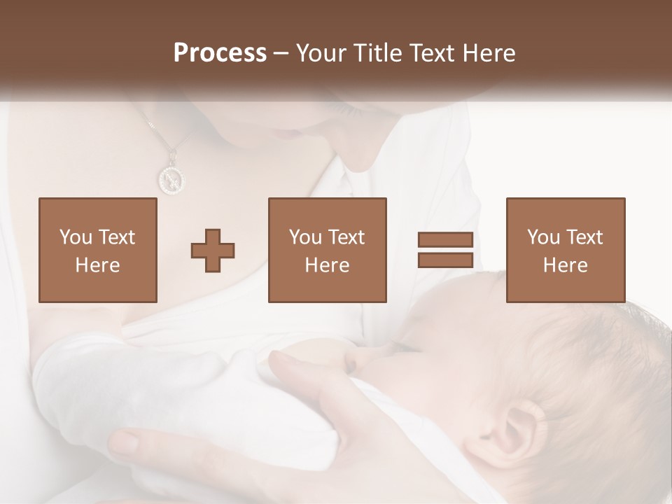 Senior Elderly White PowerPoint Template