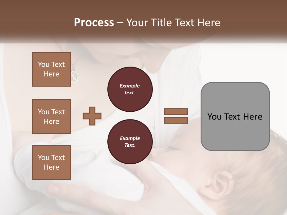 Senior Elderly White PowerPoint Template