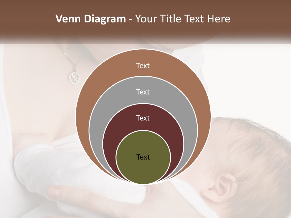 Senior Elderly White PowerPoint Template
