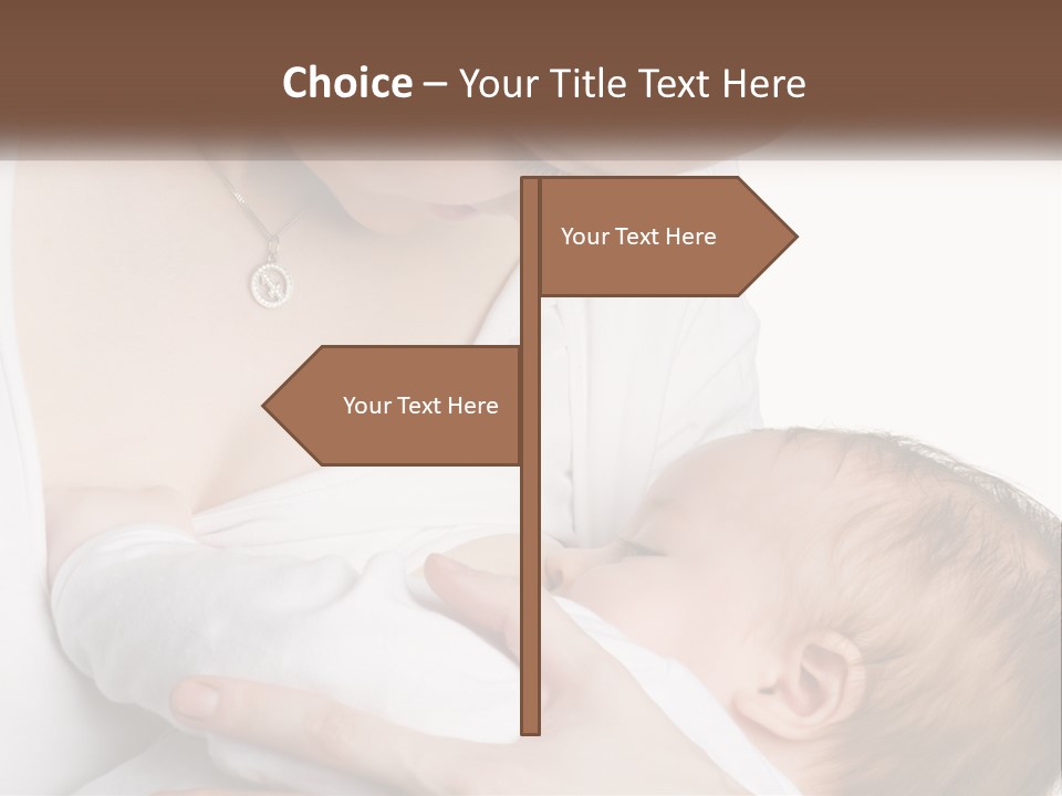 Senior Elderly White PowerPoint Template