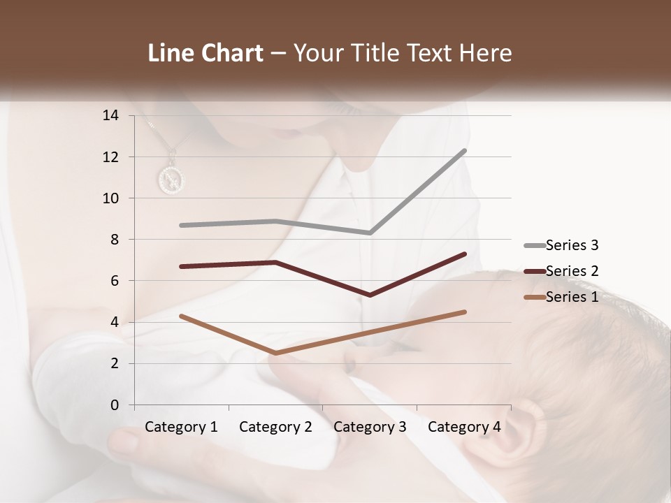 Senior Elderly White PowerPoint Template