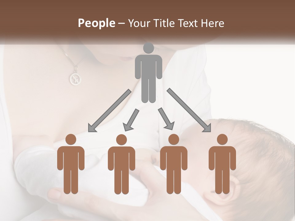 Senior Elderly White PowerPoint Template