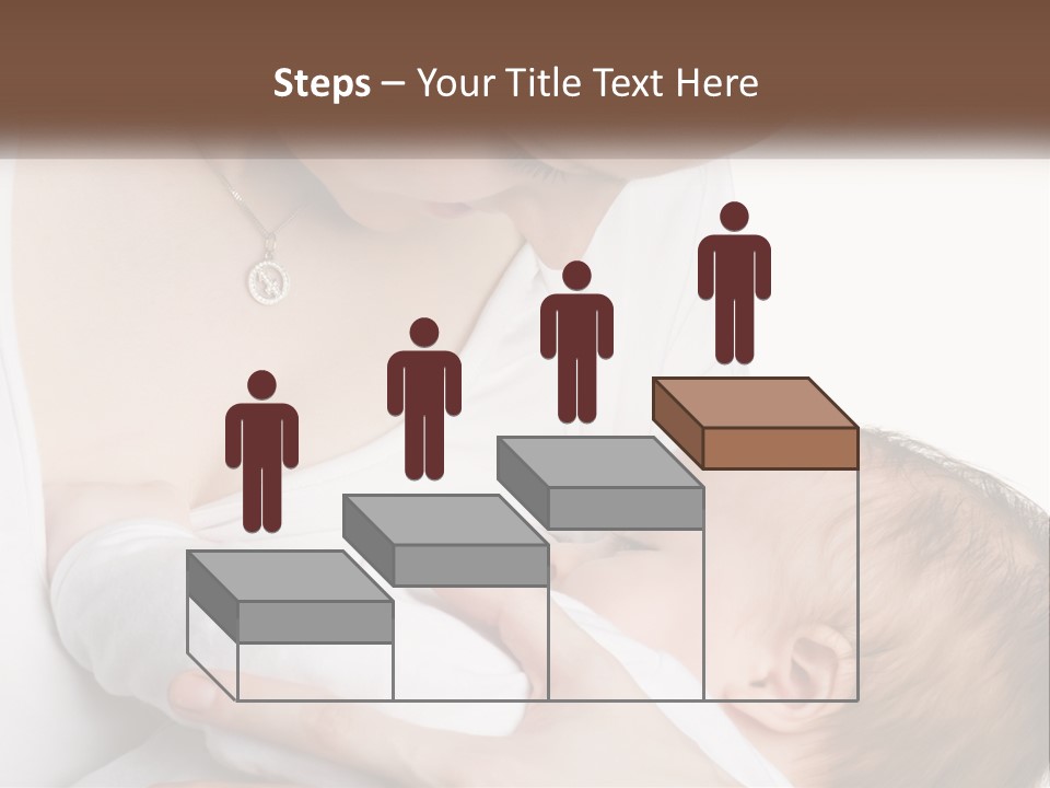 Senior Elderly White PowerPoint Template