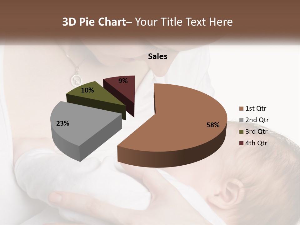 Senior Elderly White PowerPoint Template