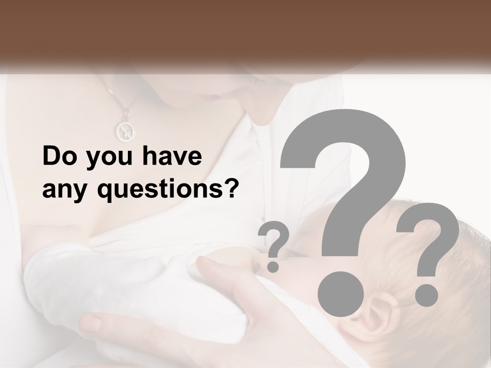 Senior Elderly White PowerPoint Template