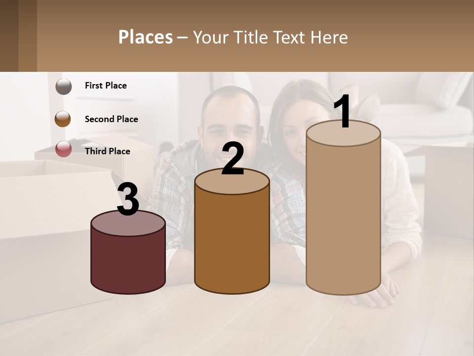 Sea Caucasian Wave PowerPoint Template