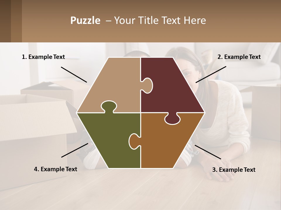 Sea Caucasian Wave PowerPoint Template