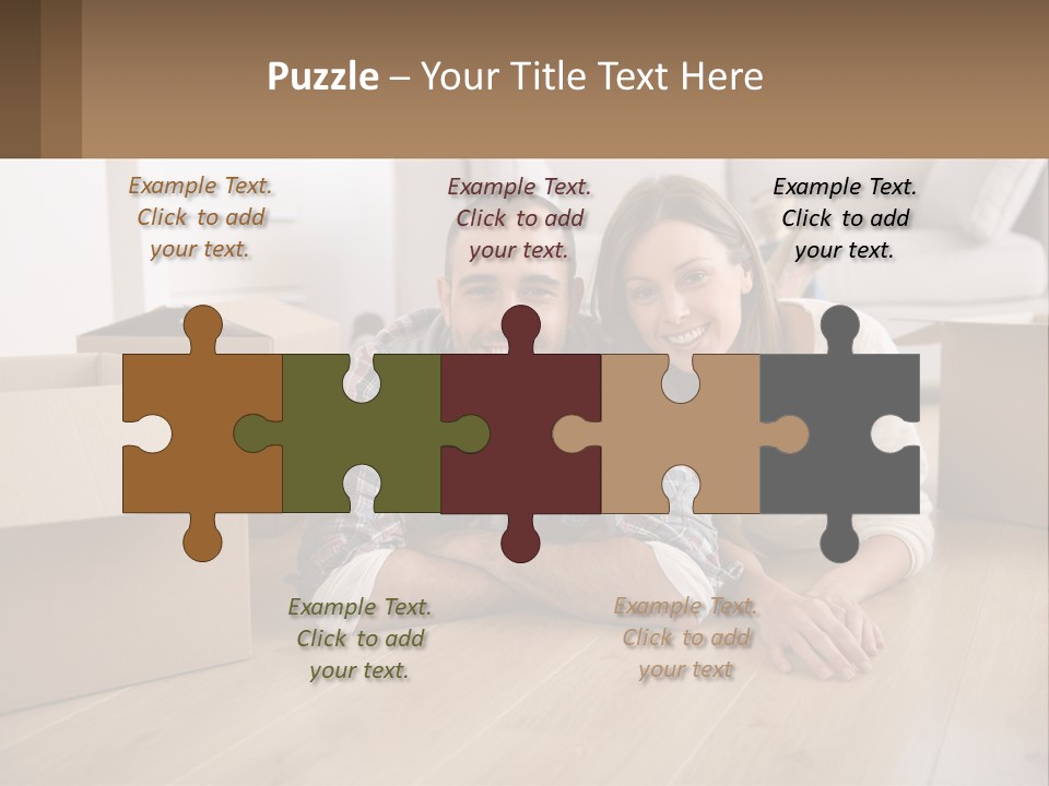 Sea Caucasian Wave PowerPoint Template