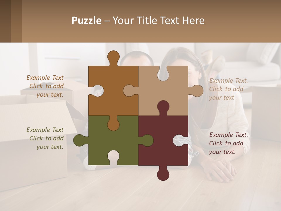 Sea Caucasian Wave PowerPoint Template