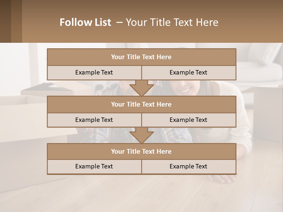 Sea Caucasian Wave PowerPoint Template