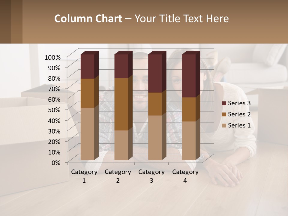 Sea Caucasian Wave PowerPoint Template